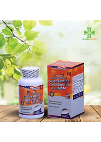 (HSD 06/2026) Viên Uống Glucosamine Chondroitin With Msm Giúp Giảm Đau Do Viêm Xương Khớp Hộp 100 Viên