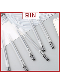 Bút mực gel 0.5mm / bút bi nước / Bút mực khô nhanh/ Bút ghi chép cơ bản nhiều màu lựa chọn – Mực Đen/ Xanh/ Đỏ 