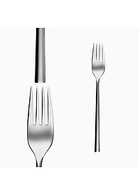 Bộ 6c Muỗng & Nĩa Ăn Inox 304 Stainless Steel 18/10 Đồ dùng bàn tiệc nhà hàng khách sạn cao cấp (Set of 6pcs Table Spoon & Fork)