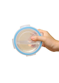 Bộ 6 hộp thủy tinh hình tròn và chữ nhật 370 ml+ 400 ml-CCR4L36