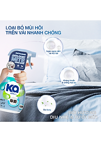Xịt thơm vải chống mạt bụi KA (320ml/ Chai)