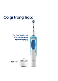 Bàn chải điện Oral-B Vitality - Hộp Eco - Chính hãng bảo hành 24 tháng