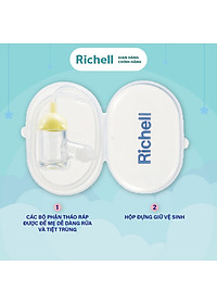 Dụng cụ hút mũi cho bé Richell Nhật Bản | Baby