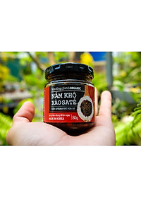 JOYFUL FARM - Nấm Đông Cô ORGANIC xào Sa tế TÔM  (80gram)