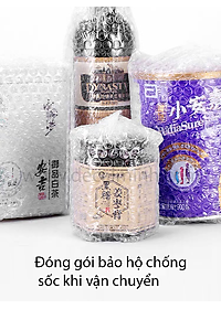 Cuộn xốp hơi bọc hàng, bóng khí chống sốc giảm chấn đóng gói hàng hóa, TÚI BÓNG KHÍ - MÀNG XỐP HƠI GÓI HÀNG CHỐNG SỐC 48cm x 20m