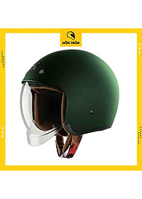 Nón bảo hiểm 3/4 ROYAL M139 có kính âm màu XANH LÍNH NHÁM