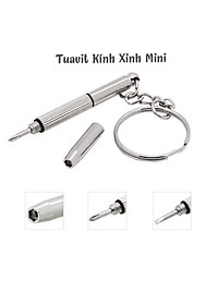 Gọng Kính cận, Kính giả cận mắt mèo gọng Kim loại bản dày + tặng Tuavit móc khóa mini đa năng