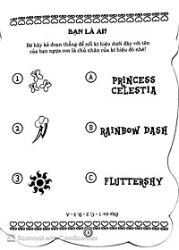 Sách Pony Tô Màu Và Các Trò Chơi - Tập 3