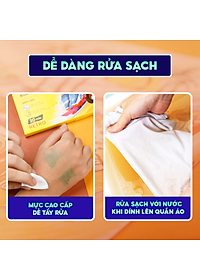 Bút lông màu Fiber Pen 20 màu Retro Thiên Long Colokit rửa được ngòi chóp viết nét thanh nét đậm SWM-C009