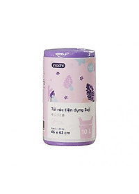 Túi Đựng Rác, Túi Rác Hương Chanh, Hương Lavender Tự Huỷ Có Quai Tiện Dụng, Dạng Cuộn Loại 10L 25L 50L