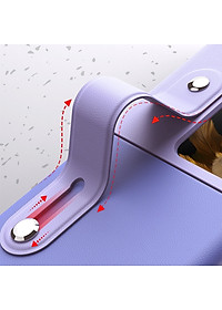 Ốp lưng đai đeo hand trap chống sốc cho Oppo Find N3 Flip hiệu HOTCASE Wristband Stand Phone Case - chất liệu cao cấp, thiết kế thời trang sang trọng có đai đeo tay an toàn - Hàng nhập khẩu
