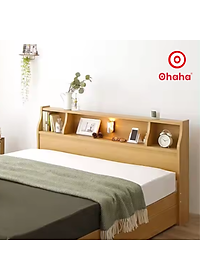 [Kèm ảnh thật - Miễn phí lắp đặt & vận chuyển] Giường ngủ gỗ công nghiệp cao cấp OHAHA chuẩn Nhật - Yellow - GC041 - 01