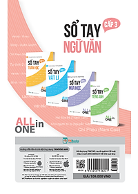 Sách Sổ Tay Ngữ Văn Cấp 3 – All In One - BẢN QUYỀN