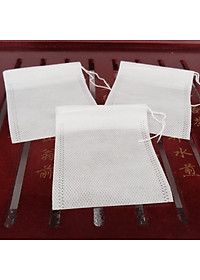 Set 100 túi lọc trà vải không dệt- sản phẩm có nhiều kích thước