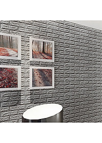 Bộ 20 miếng xốp dán tường giả gạch 3D 70x77cm