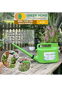 Bình Tưới Cây Vòi Sen GreenHome, Galo Dudaco, 4 Lít, 2 Chế Độ Tưới, Dễ Sử Dụng, Tháo Lắp Dễ Dàng, Độ Bền Cao