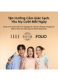 Combo 1 Máy Tăm Nước Zenyum Pro và 1 Bàn Chải Điện ZenyumSonic 2.0 - Màu sắc Đen/Trắng