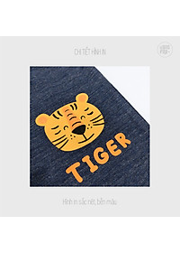Quần thun bé trai Bigfox - Miss Meow quần dài cho bé họa tiết vui nhộn chất nỉ phong cách Âu Mỹ hình hổ 3-11