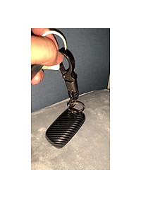 Ốp chìa khóa, bọc khóa Carbon xe Toyota Raize, Toyota Veloz, Avanza 2021 2022 2023 kèm móc treo sang trọng