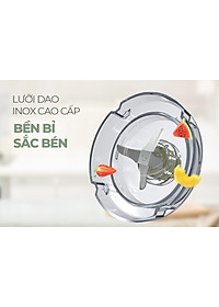 Máy xay sinh tố đa năng SHD5316, Công suất 600W, Bộ 3 cối xay (xay hoa quả - thịt cá - hạt khô), 3 chế độ xay phù hợp nhiều loại thực phẩm-Hàng chính hãng