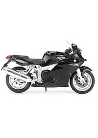 Mô hình xe mô tô BMW K1200S 1:18 Welly Black- 12829PW