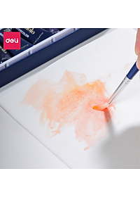 Cọ Vẽ Màu Nước Cọ Đầu Tròn Cọ Đầu Dẹt Cao Cấp Finenolo Deli - Cọ Chuyên Dụng Cho Vẽ Màu Chuyện Nghiệp Hoạ Cụ - EC281 EC282 EC283