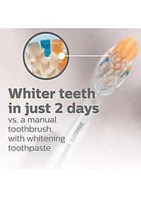 Đầu bàn chải đánh răng thay thế tất cả trong một cao cấp A3 chính hãng của Philips Sonicare Màu trắng
