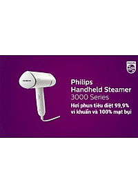 Bàn ủi hơi nước cầm tay STH3020/10 (1000W) - Hàng chính hãng 