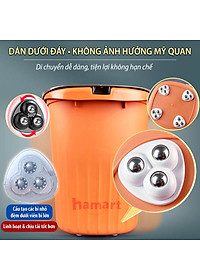 COMBO 4 Bánh Xe Mini Bi Thép Gắn Tủ Kệ Nội Thất Dán Đáy Thùng Rác Hộp Để Đồ Keo Siêu Dính Di Chuyển Đồ Đạc