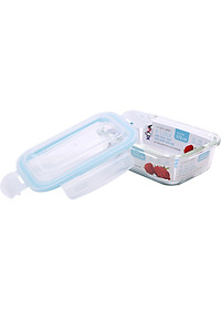 Bộ 2 Hộp Thủy Tinh Chịu Nhiệt KOVA KLOCK KV370 (2 x 370ml) Và Túi Giữ Nhiệt