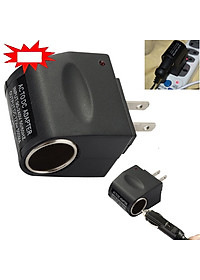 Bộ Chuyển Đổi Nguồn Điện 220V Sang 12V Cắm Tẩu ôTô , chuyển từ cốc xe hơi sang nguồn 220v