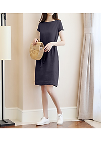 Đầm hè nữ,váy linen suông đi biển [ chất linen thoáng mát +đi làm + đi dạo cực dễ chịu ] Thời Trang Haint Boutique