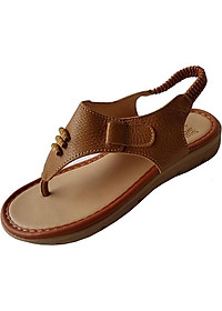 Giày Sandal Xỏ Ngón  Nữ BIGGBEN Da Bò Thật SDN40