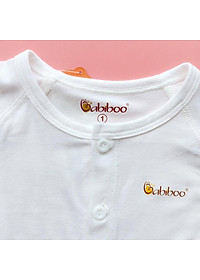 Áo sơ sinh cài giữa ráp lăn vải visco siêu mềm mại cho bé BTK17