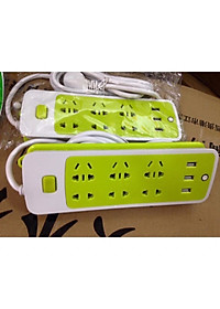 Ổ Điện Đa Năng Chống Giật 3 Cổng USB và 6 Ổ Cắm Thông Minh- Tiện Lợi-An Toàn- Hàng Loại 1-Chính Hãng MINIINN