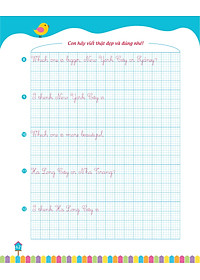 Sách Con Luyện Viết - Con Nhớ Từ - Từ Vựng Tiếng Anh Lớp 5