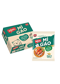 Thùng 24 Gói Mì Cung Đình Kool Mì Gạo Lẩu Tôm Chua Cay Kiểu Thái 84g