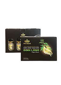 TPBVSK Nước uống thảo dược Đinh Lăng (Hộp 8 chai) 