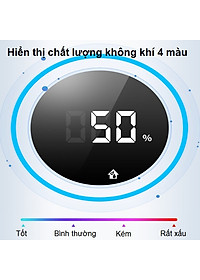 Máy lọc không khí 2 trong 1 kèm chức năng tạo độ ẩm Philips Series 3000 AC2726/00 - Hàng Nhập Khẩu