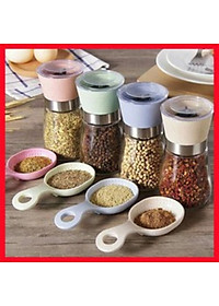 CỐI XAY TIÊU CẦM TAY TIỆN DỤNG BẰNG THỦY TINH CÓ TAY VẶN TIỆN LỢI ( Giao ngẫu nhiên mẫu)