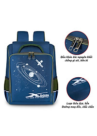 Balo chống gù cho bé tiểu học Xbags Universe Xb 3104 balo siêu nhẹ cho học sinh tiểu học