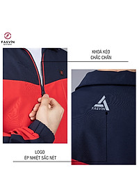 Bộ quần áo gió nam 2 lớp FASVIN BC23594.HN vải thể thao cao cấp lót vải thun hàng chính hãng