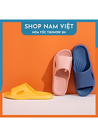 Dép Nhà Tắm Cao Su EVA Chống Trượt, Siêu Nhẹ, Dẻo Dai