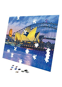 Tranh xếp Hình Tia Sáng Nhà Hát Opera Sydney (247 Mảnh Ghép)