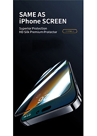 Miếng Dán Cường Lực Mipow Kingbull Premium Silk HD (2.7D) Dành Cho iPhone 14 / iPhone 14 Plus/ iPhone 14 Pro/ iPhone 14 ProMax_ Hàng Chính Hãng