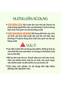 Nước Tẩy Bồn Cầu Hữu Cơ Diệt Khuẩn ECOCARE 1L Hương Cam Bạc Hà Thơm Mát, Chai Tẩy Rửa Nhà Vệ Sinh Siêu Sạch