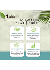 Trà Cà Phê Cascara LAKA Gói 5gr, 100% vỏ cà phê chín mọng Hỗ Trợ Giảm Cân, Ngừa Lão Hóa Và Ổn Định Đường Huyết