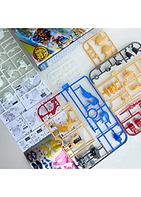 Đồ Chơi Xếp hình Gundam Triệu Tử Long - Mô Hình Lắp ghép Tam Quốc A004