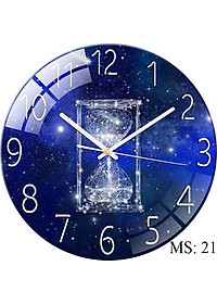 ĐỒNG HỒ TREO TƯỜNG TRANG TRÍ PHỦ PHA LÊ KT 35 CM(MS 19)