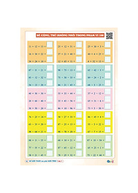 Để Giỏi Toán Con Phải Giỏi Tính 1 - Dành cho học sinh lớp 1 (1 cuốn) - Bản Quyền